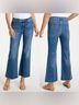 Chico's Solid Blue Jeans Size 14 (tall) - photo 4
