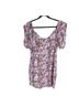 Shein 100% Polyester Floral Purple Cocktail Dress Size XL - photo 2