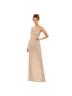 Mac Duggal 100% Polyester 100% Polyester Tan Cocktail Dress Size 14 - photo 1