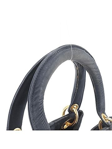 Christian Dior Christian Dior Dior Cannage Lady Handbag Tote Bag Black Women's (view 2)