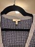 Joie 100% Silk Floral Blue Long Sleeve Blouse Size M - photo 3