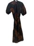 Sugarlips Floral Black Brown Casual Dress Size S - photo 2