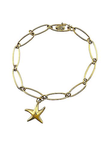 Tiffany & Co. Tiffany & Co. Starfish Bracelet, 18K Yellow Gold, Women's, Pre-owned. (view 1)