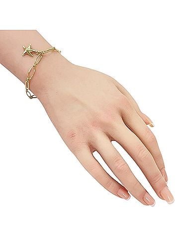 Tiffany & Co. Tiffany & Co. Starfish Bracelet, 18K Yellow Gold, Women's, Pre-owned. (view 2)