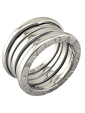 Bvlgari Bvlgari Bulgari B-zero.1 4-band ring, 1, 18K white gold, women's, pre-owned. (view 1)