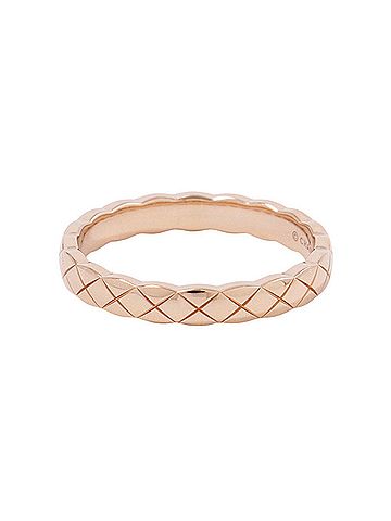 Chanel Chanel Coco Crush Collection Mini Ring, 18K Pink Gold, Ring, J11785. (Also available in beige gold.) (view 2)