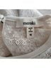 Meraki 92% Polyester 8% Spandex 100% Polyester Ivory White Short Sleeve Blouse Size M - photo 3