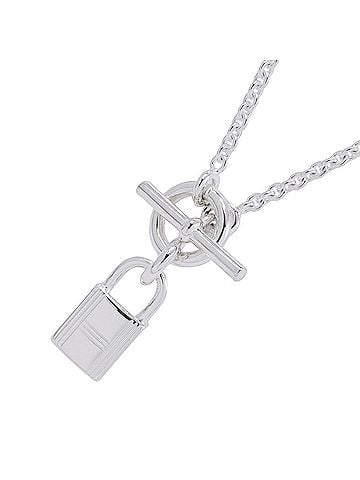 Hermès Hermes Necklace Amulette Kelly Cadena SV925 Silver HERMES Pendant (view 1)