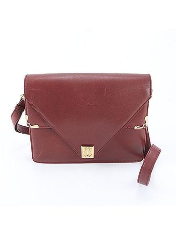 Cartier Cartier Must Line Leather Shoulder Bag, Crossbody Handbag, Tote Bag - Brand Name Women's (view 1)