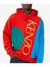 Kenzo Red Blue Green Pullover Hoodie Size M - photo 5