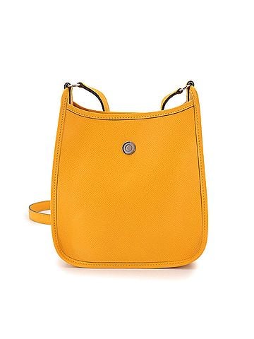 Hermès Hermes Vespa TPM Shoulder Handbag, Epsom Leather, Jaune, ?H Stamp, Silver Hardware. (view 2)