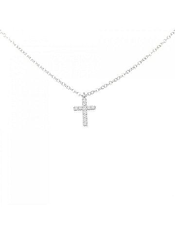 Tiffany & Co. Tiffany Metro Cross Mini Necklace (view 1)