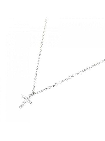 Tiffany & Co. Tiffany Metro Cross Mini Necklace (view 2)