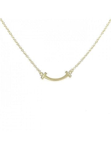 Tiffany & Co. Tiffany T Smile Mini Necklace (view 1)
