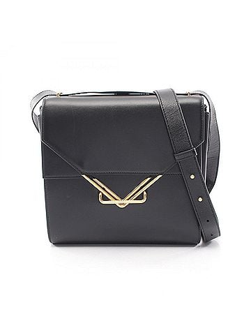 Bottega Veneta Bottega Veneta The Clip Shoulder Bag Handbag Leather Women's Black (view 1)