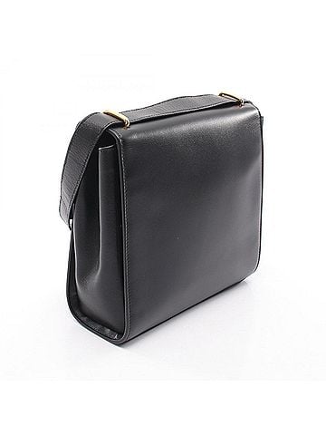 Bottega Veneta Bottega Veneta The Clip Shoulder Bag Handbag Leather Women's Black (view 2)