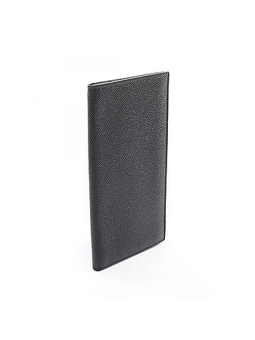 Bvlgari Bulgari BVLGARI Classico Bi-fold Long Wallet, Leather, Men's, Black, 20308 (view 2)