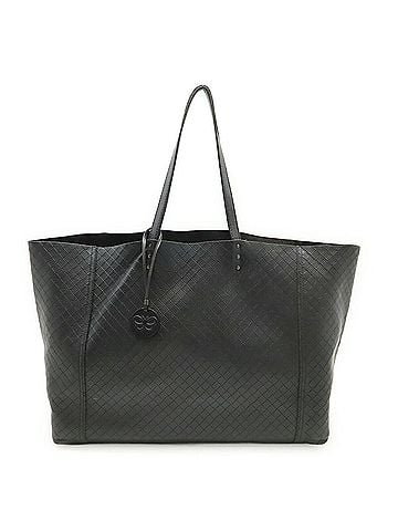 Bottega Veneta BOTTEGA VENETA Bottega Veneta Intreccio Mirage Tote Bag Shoulder Leather Black 298780 (view 1)
