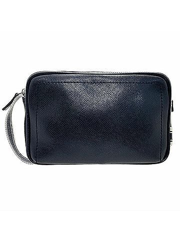Salvatore Ferragamo Salvatore Ferragamo Second Bag Clutch Leather Black 24 8811 Pouch Men's KK-16858 (view 2)