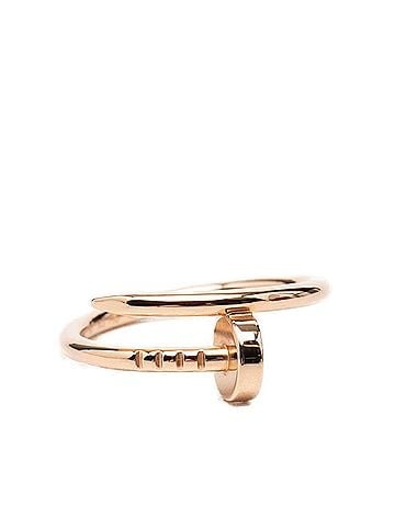 Cartier Cartier Juste un Clou Ring, Size #48, 18KPG Pink Gold (Au750), Women's, CARTIER (view 1)