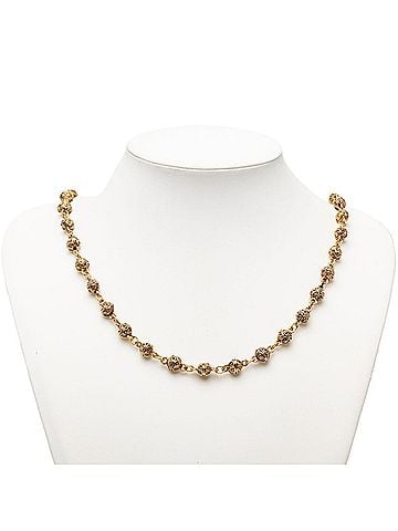 Chanel Chanel Vintage Long Necklace, Gold Plated, Women's CHANEL (view 1)