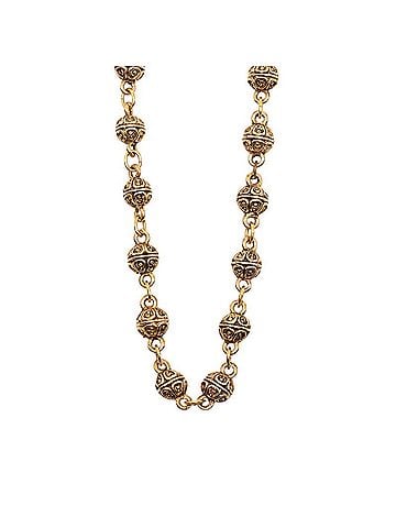 Chanel Chanel Vintage Long Necklace, Gold Plated, Women's CHANEL (view 2)