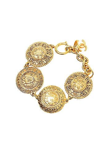 Chanel Chanel Coco Mark 31 Rue Cambon Chain Bracelet, Plated, Women's CHANEL (view 1)