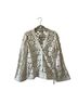 Sau Lee 100% Cotton White Ivory Cardigan Size 2 - photo 1
