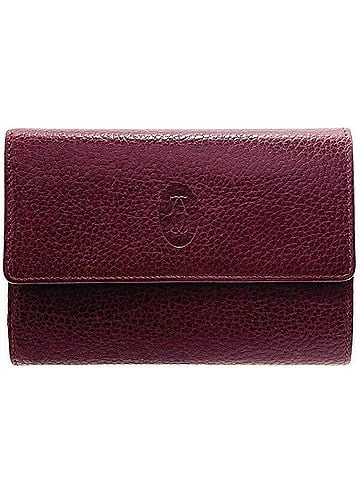 Cartier Cartier Must Line Tri-fold Wallet, Leather, Bordeaux, 2C L-shaped, Medium Compact, Women's, NN-17379 (view 1)