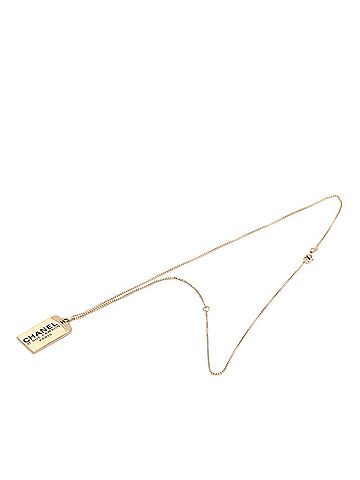 Chanel Chanel Coco Mark 31 RUE CAMBON Le Cambon Chain Pendant Necklace 07C Stamp Gold Plated Women's CHANEL (view 2)