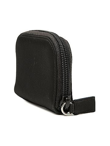 Prada Prada Triangle Logo Plate Wallet/Coin Purse M268 Black Nylon Women's PRADA (view 2)