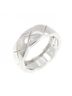 Chanel 100% 18k White Gold White Chanel Coco Crush Medium Ring One size - photo 1