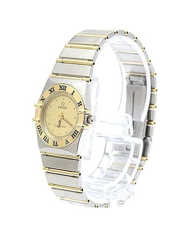 Omega OMEGA Constellation 18K Gold Steel Ladies Watch 795.1080 Polished (view 2)