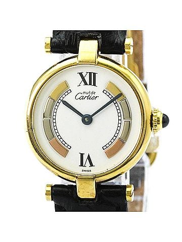 Cartier CARTIER Must Vendome Vermeil Gold Plated Quartz Ladies Watch W1006554 (view 1)