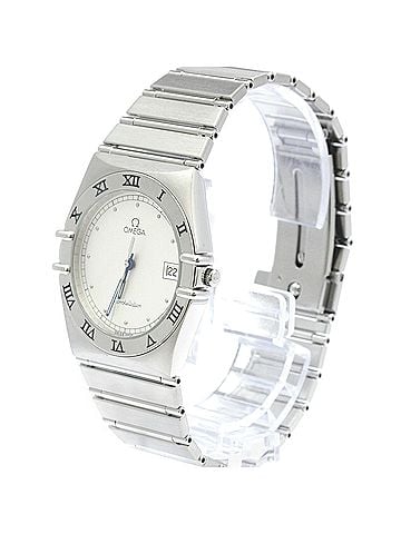 Omega OMEGA Constellation Stainless Steel Quartz Mens Watch 396.1070 Polished (view 2)
