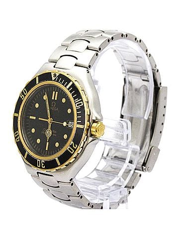 Omega OMEGA Seamaster Professional 18K Gold Steel Watch 396.1042 Polished (view 2)