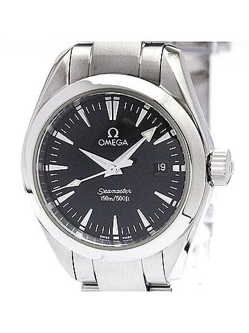 Omega OMEGA Seamaster Aqua Terra Steel Quartz Ladies Watch 2577.50 Polished (view 1)