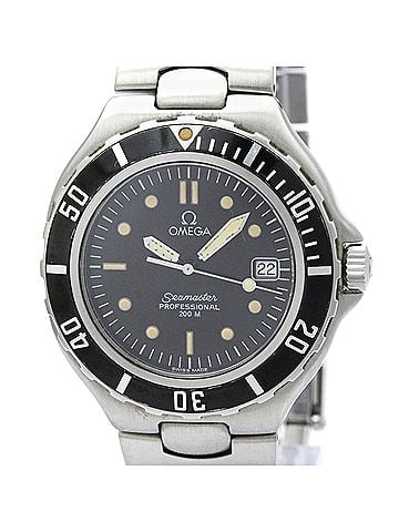 Omega OMEGA Seamaster Professional 200M Steel Quartz Mens Watch Polished (view 1)