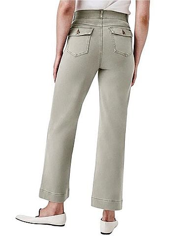 SPANX Stretch Twill Cropped Wide Leg Pants Casual Pants (view 2)