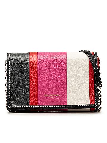 Balenciaga Balenciaga Bazaar Chain Shoulder Bag Wallet 497938 Multicolor Leather Women's BALENCIAGA (view 1)