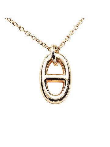 Hermès Hermes Chaine d'Ancre Farandole PM Chain Pendant Necklace 18KYG Yellow Gold Au750 Women's HERMES (view 2)