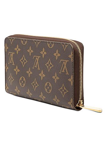 Louis Vuitton Louis Vuitton Monogram Zippy Organizer Round Zipper Long Wallet M60002 Brown Leather Women's LOUIS VUITTON (view 2)