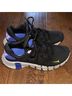 Nike Black Purple Sneakers Size 10 - photo 3