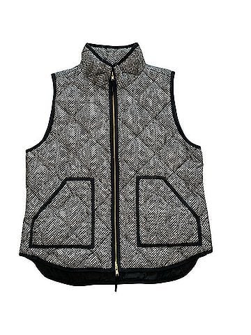 J.Crew Factory Store Herringbone Vest Vest (view 1)