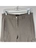 Eileen Fisher 100% Cotton Solid Tan Cargo Pants Size S - photo 4