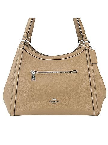Coach Coach Tote Bag C6231 Leather Beige Hardware Women's COACH (view 2)