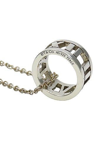 Tiffany & Co. Tiffany & Co. Atlas Open Necklace, SV925, Pendant, Women's. (view 2)