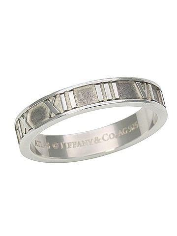 Tiffany & Co. Tiffany & Co. Atlas Ring, SV925, Men's. (view 1)