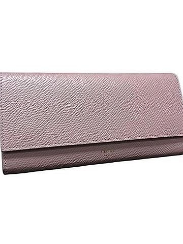 Céline CELINE Celine Long Wallet Large Flap Pink Leather Women's Bi-fold (view 1)