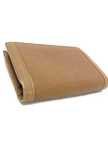 Bvlgari BVLGARI Bulgari Bi-fold Wallet Doppio Tondo Brown Leather Men's Women's (view 2)